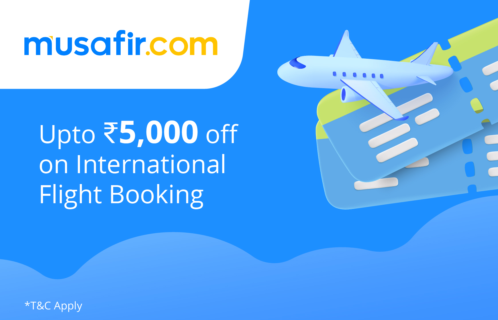 Musafir- International Flight Offer